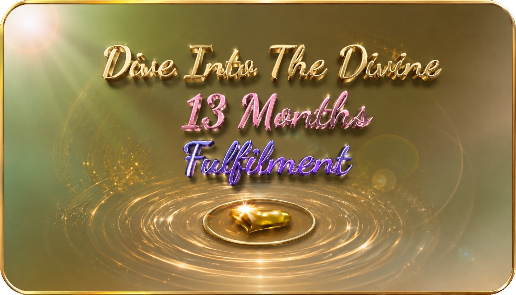 Dive Into The Divine — Phase 3